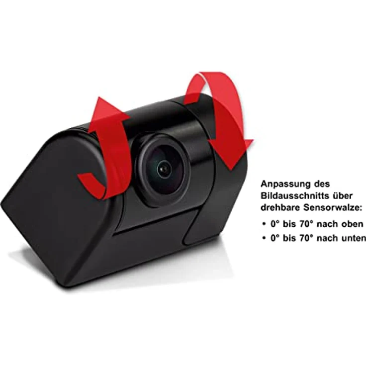 Zenec ZE-RVC80MV, Multi-View Rückfahrkamera mit 6 Anzeigemodi und 700 TV Linien Auflösung – Bild 3