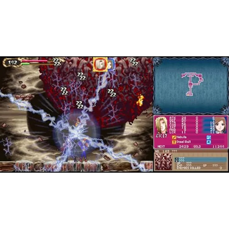 Limited Run Castlevania: Dominus Collection - Order of Ecclesia Cover (PS5) mit 2D-Grafik und Glyphen-System – Bild 4