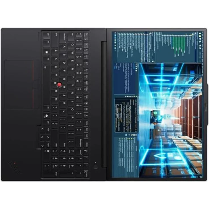 Lenovo ThinkPad P16v G3, 16" Notebook mit Intel Core Ultra 7 255H, 64 GB RAM, 1 TB SSD, RTX A2000, Windows 11 Pro, Schwarz – Bild 2