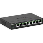 NETGEAR MS308 8 Port 2.5 Gbit Switch | Multi-Gigabit LAN Switch (1G/2.5G, Desktop or Wall Mounting)