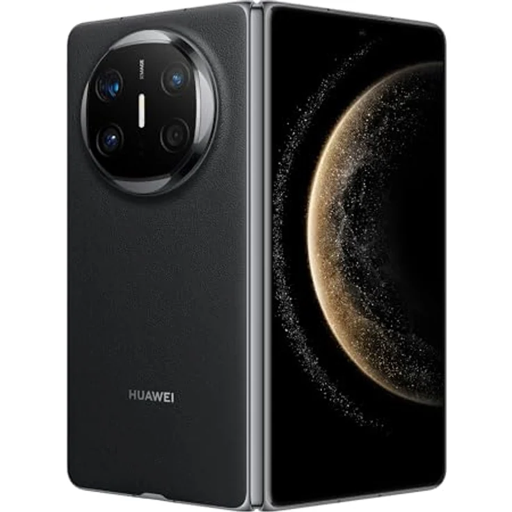 HUAWEI Mate X6, 12+512GB, Klappbare Form, Ultra Chroma Kamera, Kunlun Glass™ der 2. Generation, X-True™ Display, Live-Multitask, Lange Akkulaufzeit, Schwarz – Bild 1