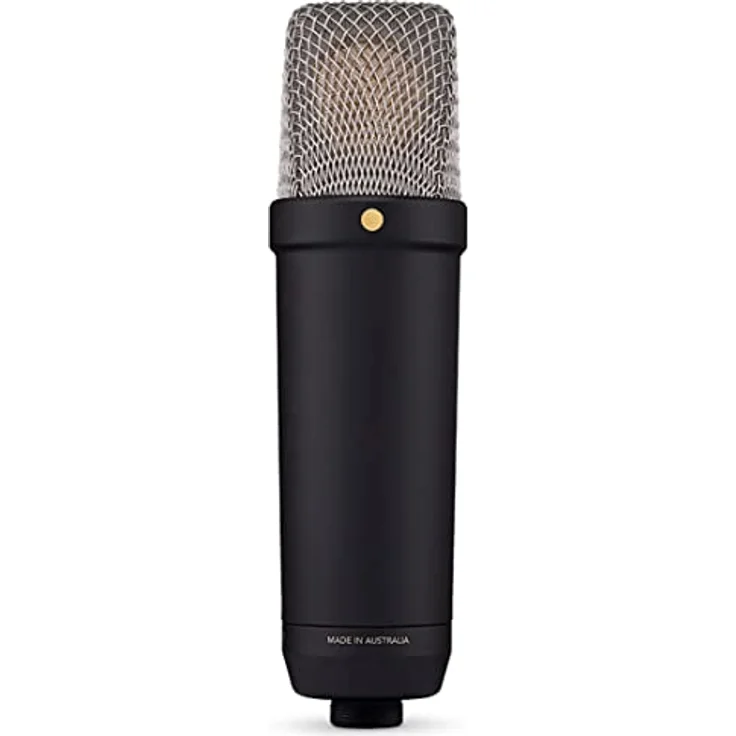 Rode NT1 5th Generation XLR USB Studio-Mikrofon Schwarz + keepdrum WS2 Popfilter – Bild 4