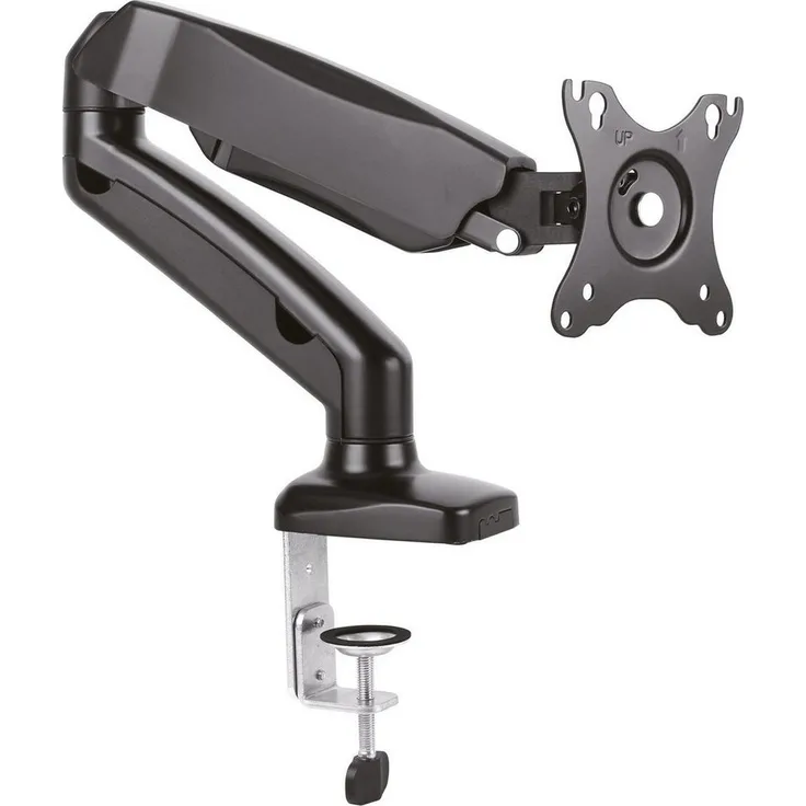 Drall Instruments Monitor-Halterung LT12Q, bis 23 Zoll, mit einstellbarer Federspannung, Schraub- oder Klemmbefestigung, schwarz