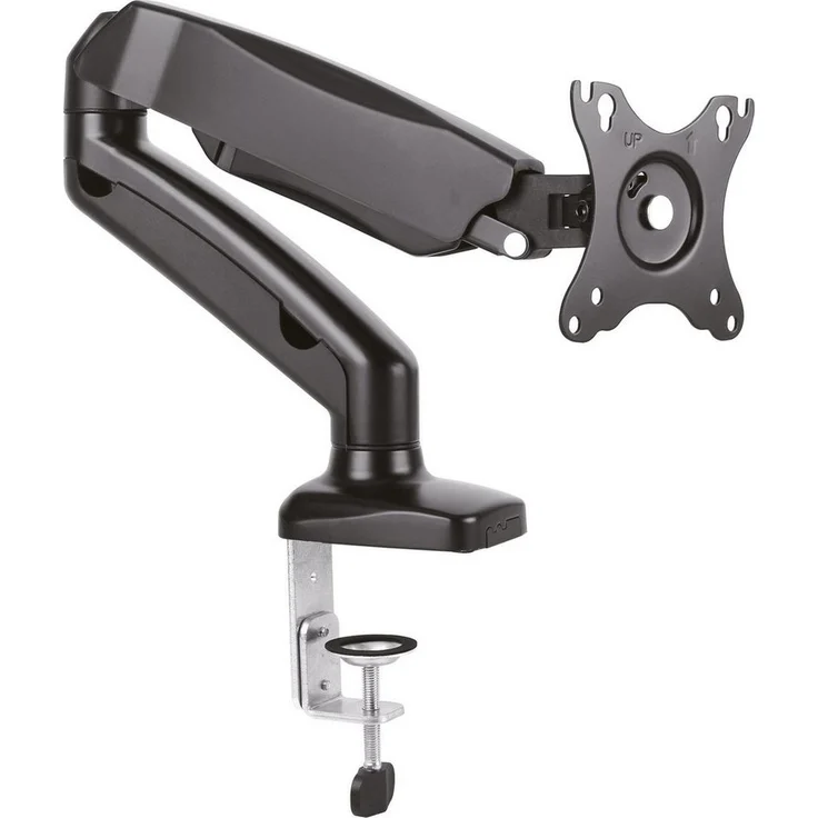 Drall Instruments Monitor-Halterung LT12Q, bis 23 Zoll, mit einstellbarer Federspannung, Schraub- oder Klemmbefestigung, schwarz