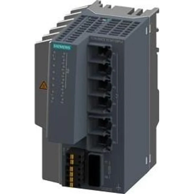 Siemens SCALANCE XCH108PoE, Unmanaged IE Switch mit 8 PoE-Ports, blau