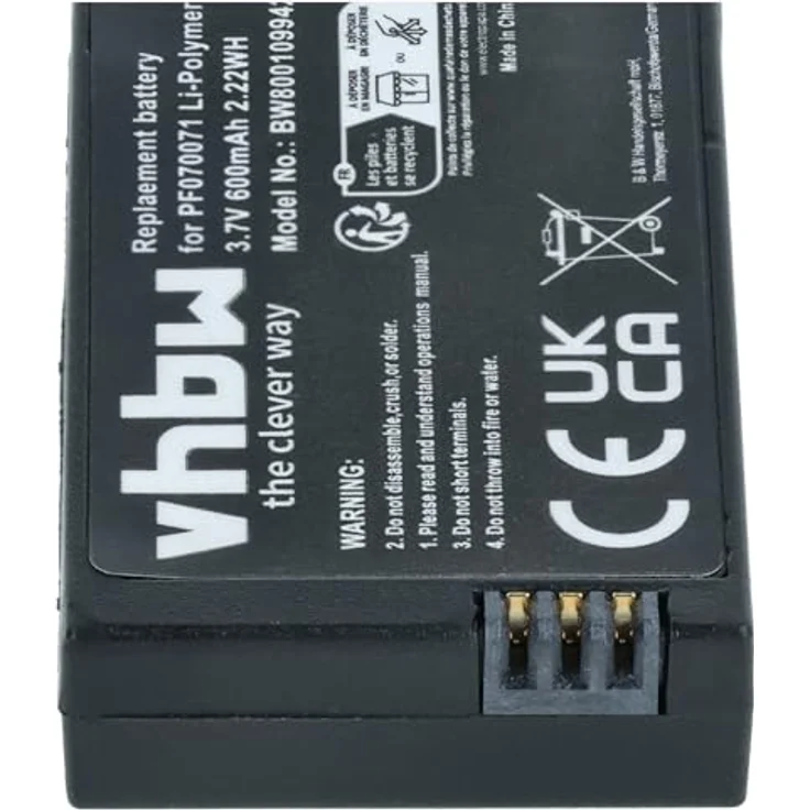 vhbw Li-Polymer Akku 600mAh (3.7V) für Drohne Multicopter Quadrocopter Parrot Mambo, Swing, Jumping Race Tuk-Tuk wie PF070071. – Bild 7