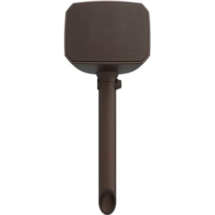 Klipsch Courtyard 2.0, Outdoor-Lautsprechersystem Erweiterung mit 2 Hornlautsprechern, Braun matt – Bild 2