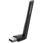 TP-Link UB500 Plus Mini USB Bluetooth 5.0 Adapter Dongle für PC Laptop Desktop Computer, Windows 11/10/8.1/7, Plug & Play - Bluetooth 5.3, Einstellbare Antenne, 7 Geräte gleichzeitig verbindbar