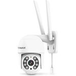 Overmax Camspot 4 Outdoor-Überwachungskamera, Wi-Fi, Zweiwege-Kommunikation, Regen- und sonnenbeständig, flüssiges Bild, 2.5K Auflösung, Objektverfolgung, Farb-Nachtmodus (CAMSPOT 4.0 PTZ)