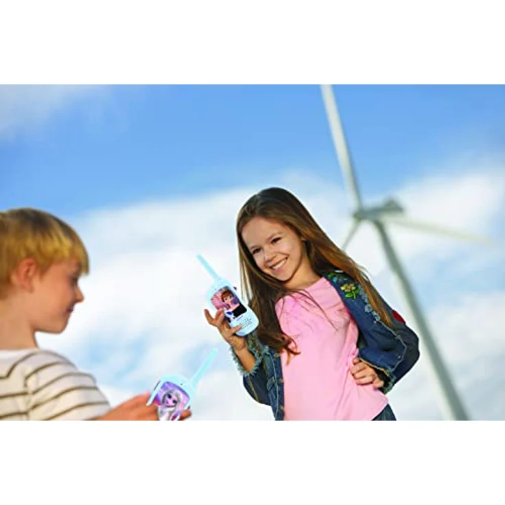 Lexibook TW11FZ Frozen Walkie Talkies, 120 m Reichweite, ergonomisches Design mit Elsa, Anna und Olaf, ab 3 Jahren – Bild 4