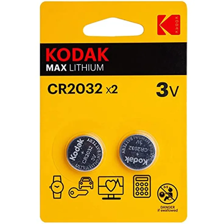 KODAK Blister pila boton/litio Ultra cr 2032 Blister de 2 UDE