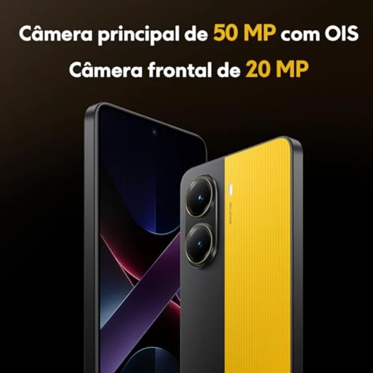 Xiaomi POCO X7 Pro 5G Smartphone 12/256GB, Gelb, mit Power Delivery (PD) und max. 90W Ladeleistung – Bild 5