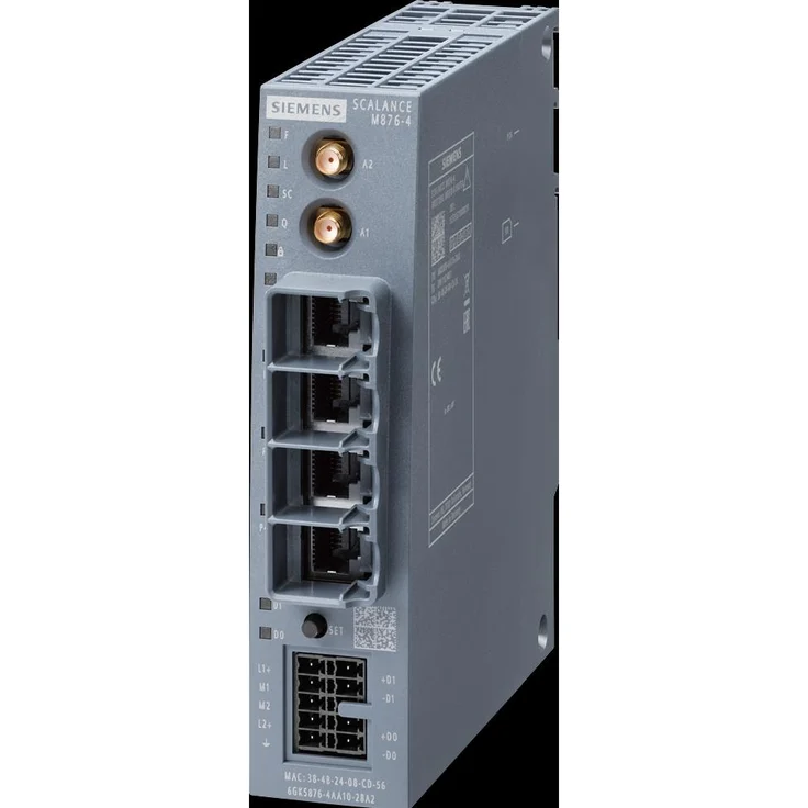 Siemens SCALANCE M876-4, 4G-Router mit VPN, Firewall, 4-Port Switch und ...