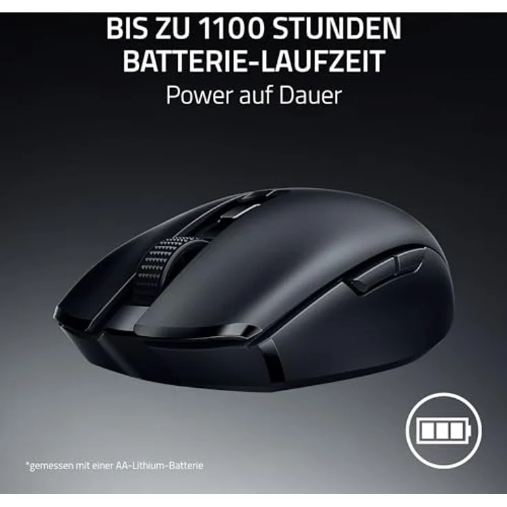 Razer Orochi V2 Wireless Gaming Maus, 18K Focus X Sensor, HyperSpeed Wireless/Bluetooth, 6 programmierbare Tasten, schwarz – Bild 4