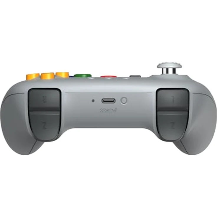 8BITDO RET00905 64 Bluetooth Gaming Controller Grau, kompatibel mit Nintendo Switch 2 und Android, Hall-Effekt-Joystick, Turbo-Funktion, Vibrationsunterstützung – Bild 2