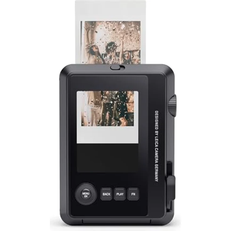 Leica Sofort 2 Sofortbildkamera mit LCD-Display, 2 Auslösern, 10 Objektiveffekten und Unterstützung der Leica FOTOS App (Rot) – Bild 4