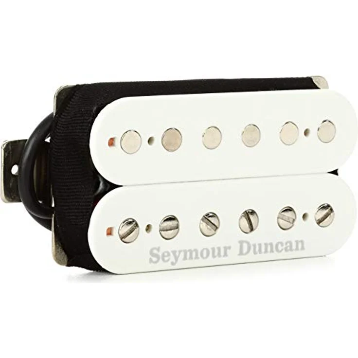 Seymour Duncan SH-4 WH, Humbucker Tonabnehmer für E-Gitarre, Dual Coil, Alnico V Magnet, weiß – Bild 1
