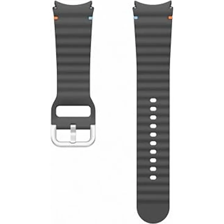 Samsung Sport Band (M/L) ET-SNL31 für die Galaxy Watch7 | Sport Armband, elastisch, langlebig, Dark Gray