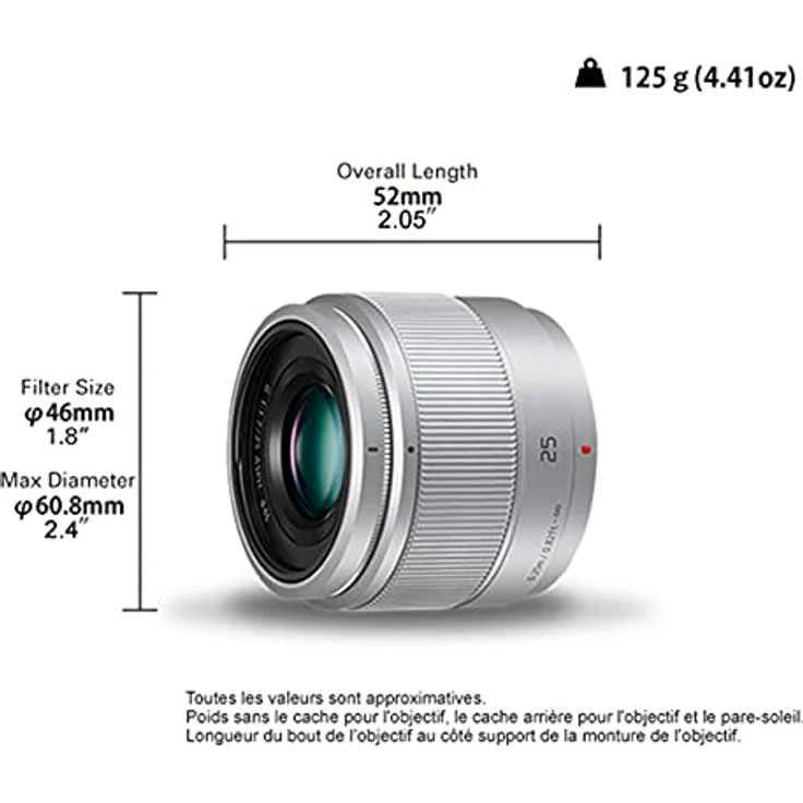 Panasonic 25 mm / F 1.7 LUMIX G ASPH. (H-H025) – Bild 8