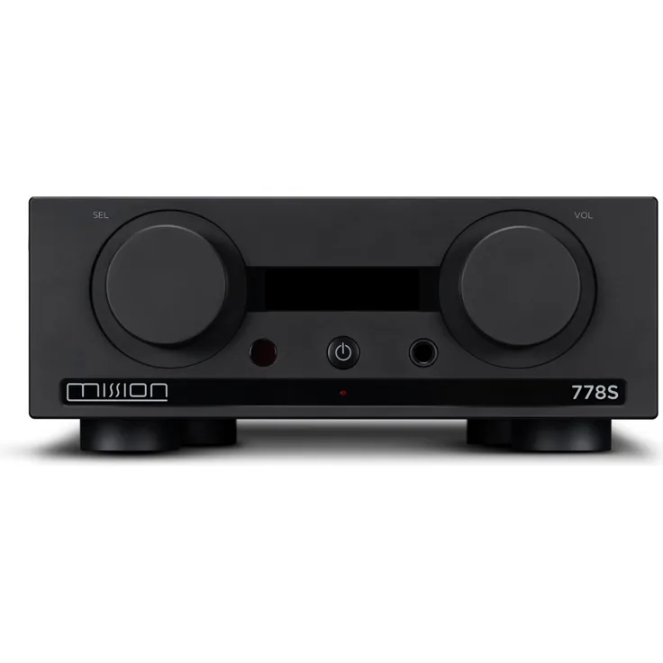 MISSION 778S schwarz, Netzwerkstreamer mit ESS Sabre DAC, Wi-Fi, Roon Ready und Kopfhörerverstärker
