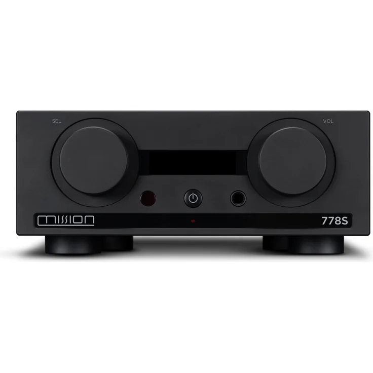 MISSION 778S schwarz, Netzwerkstreamer mit ESS Sabre DAC, Wi-Fi, Roon Ready und Kopfhörerverstärker
