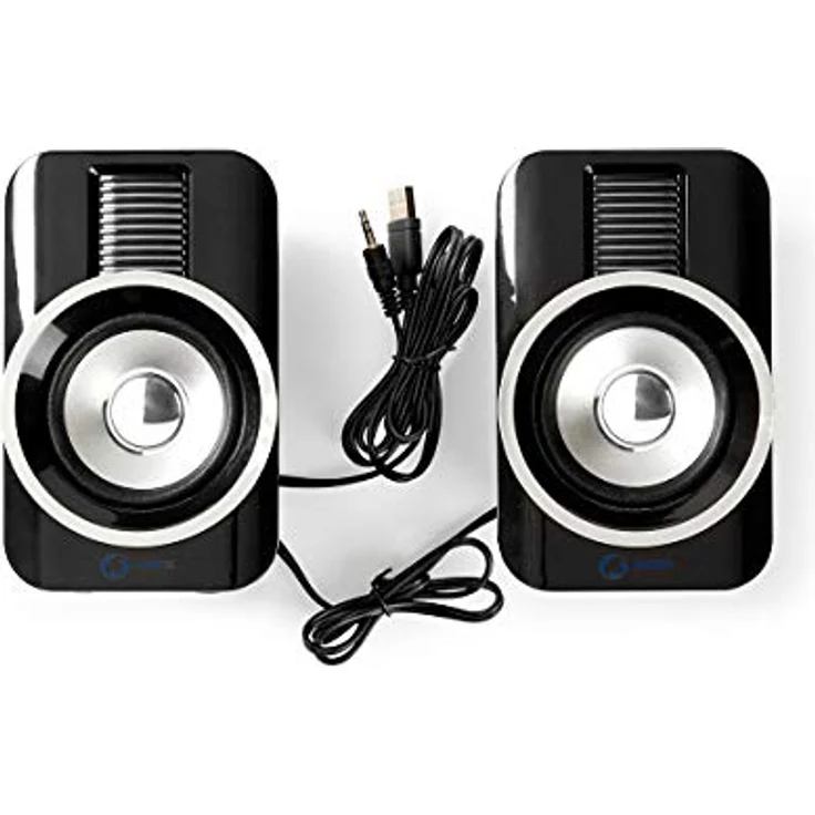 NEDIS GSPR20020BK Gaming-Lautsprecher | 2.0 | RGB | USB-betrieben | 3,5-mm-Klinke | RMS: 10 W – Bild 5