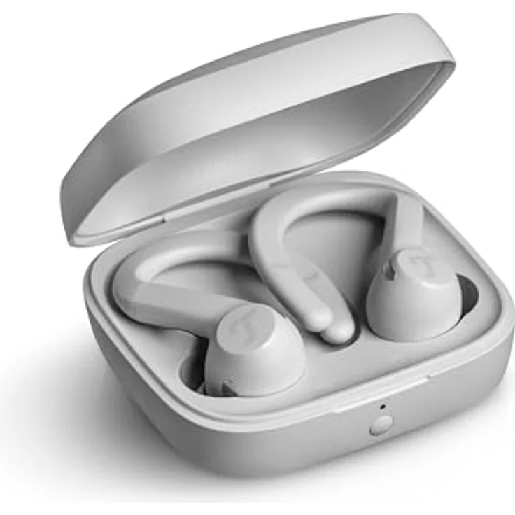 Teufel AIRY SPORTS TWS 2 In-Ear Kopfhörer Bluetooth Kabellos 58h Akku gray – Bild 1