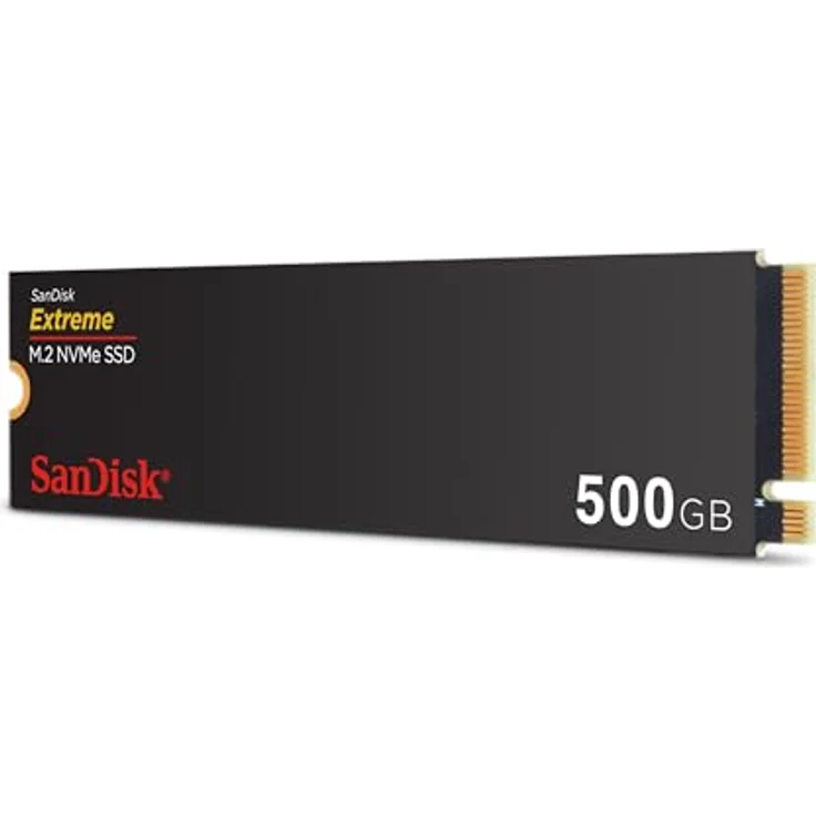 SanDisk Extreme M.2 NVMe SSD 500 GB, PCIe Gen 4.0, bis zu 5.000 MB/s, nCache-Technologie, 5 Jahre Garantie – Bild 2