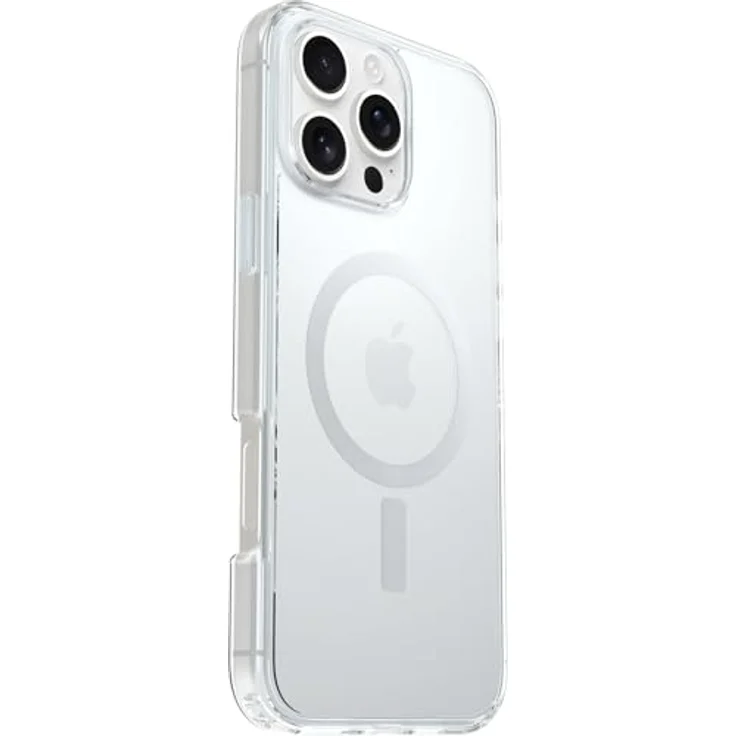 OtterBox Symmetry Series Clear MagSafe transparente Hülle für iPhone 16 Pro Max, stoßfest, sturzsicher, 3X getestet nach Militärstandard, Transparent – Bild 4