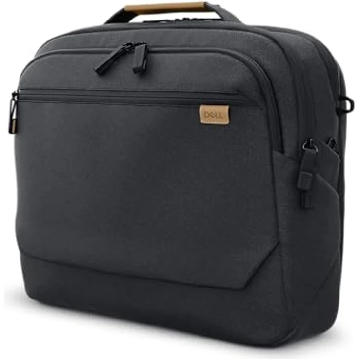Dell EcoLoop Premier Aktentasche DELL-CC7625, für Laptops bis 40,6 cm (16"), schwarz, aus 100% recyceltem Kunststoff, wasserabweisend, mit Trolley-Gurt und gepolstertem Tablet-Fach – Bild 4