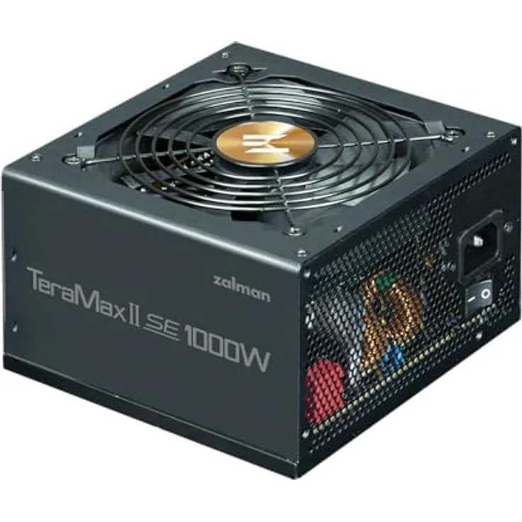 Zalman ZM1000-TMX2SE TeraMaxII, 1000W PC Netzteil mit 80+ Gold, vollmodular, Schwarz