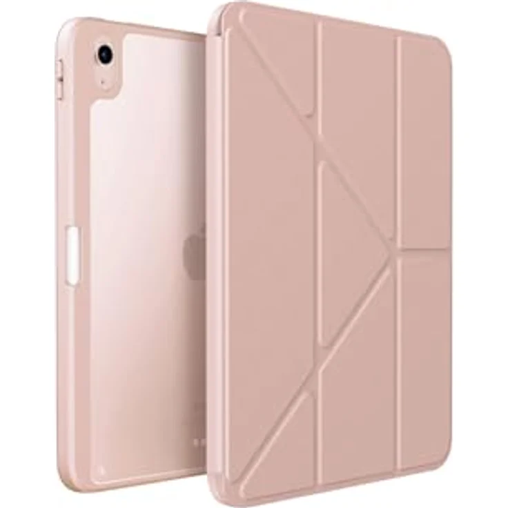 UNIQ Movierte antimikrobielle Schutzhülle für iPad Air 10,9 Zoll (2022/20), kratzfest, pink – Bild 4