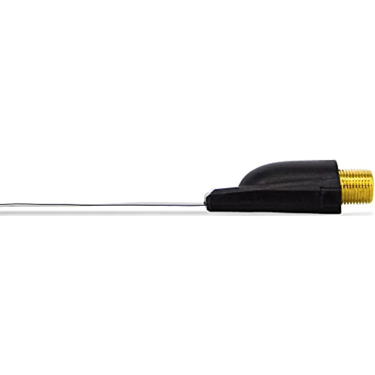 Premium X 2x Sat Fensterdurchführung Set, 4x vergoldete F-Stecker, 4x Gummitüllen, 26cm flaches Koaxialkabel schwarz, DVB-C/DVB-T – Bild 5