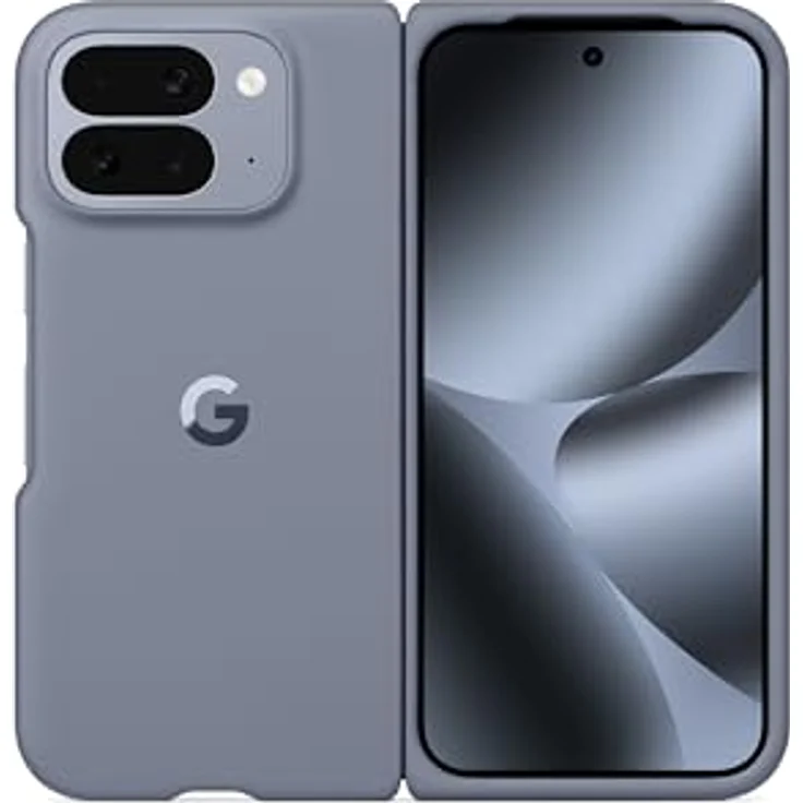 Google Pixel 10 Pro Fold Case mit Pixelsnap – Langlebiger Schutz aus fleckenabweisendem Silikon – Moonstone (Made by Google) – Bild 1