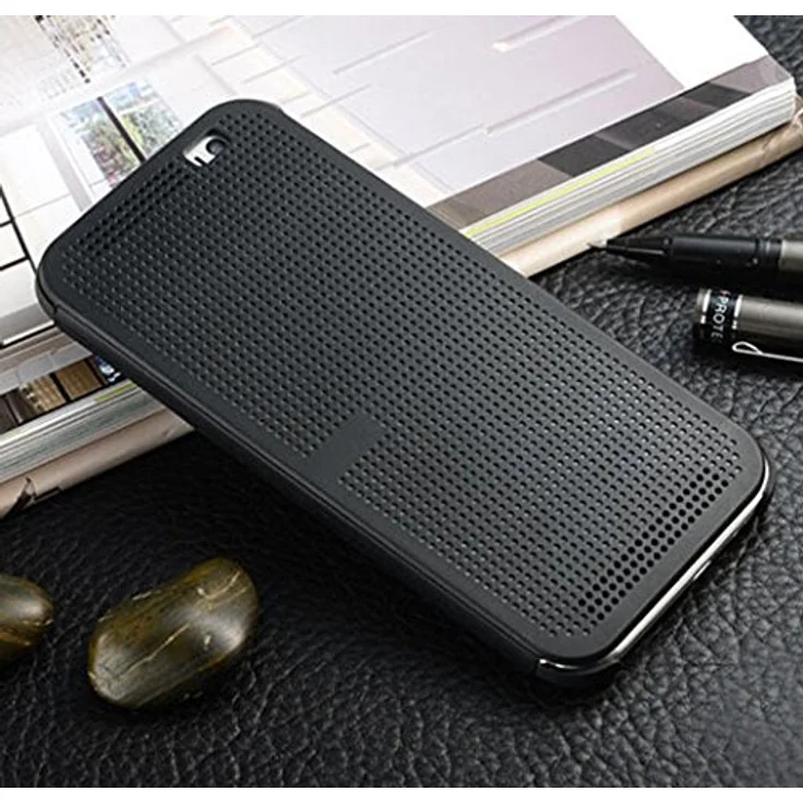 HTC Dot View Case Grau (HTC One M8) – Bild 5