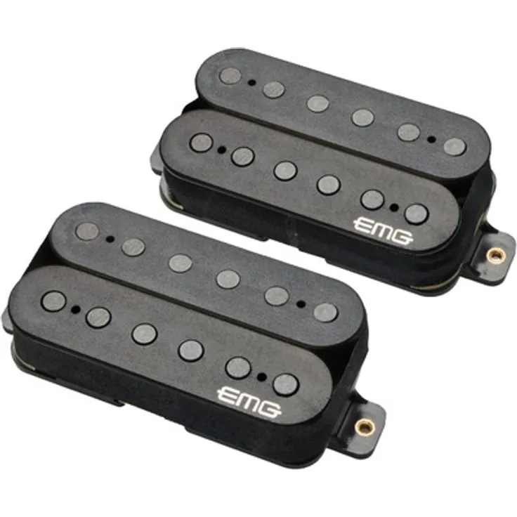 EMG JR "Daemonum" Set LS BK, Aktives Humbucker Tonabnehmer Set für E-Gitarre, schwarz, Jim Root Signature