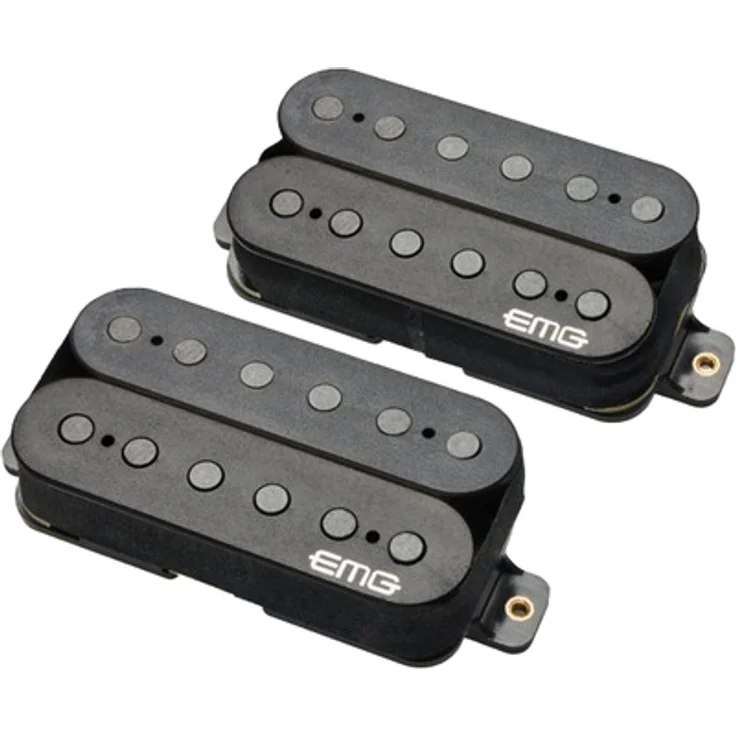 EMG JR "Daemonum" Set LS BK, Aktives Humbucker Tonabnehmer Set für E-Gitarre, schwarz, Jim Root Signature – Bild 1
