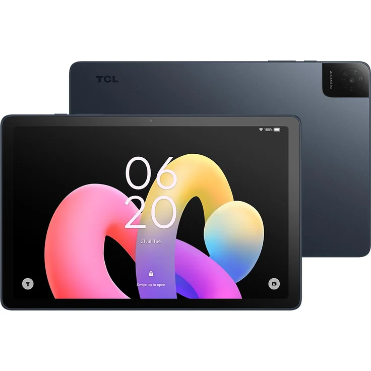 TCL Tab 10L Gen4, 10,1" Tablet mit 4GB RAM, 128GB Speicher und 6000mAh Akku, WiFi, Schwarz (Space Black)