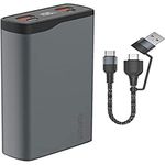 4smarts 468779 VoltHub Pro Elektrische Powerbank Lithium Polymer (LiPo) 26800 mAh schwarz metallic