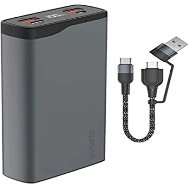 4smarts 468779 VoltHub Pro Elektrische Powerbank Lithium Polymer (LiPo) 26800 mAh schwarz metallic