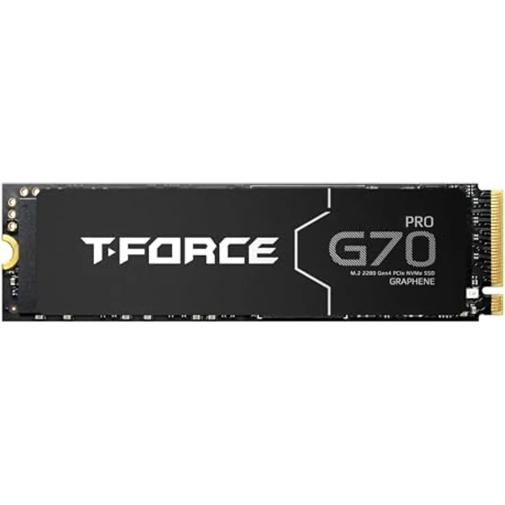 TEAMGROUP T-Force G70 Pro SSD, 2 TB, bis zu 7400 MB/s Lese-/6600 MB/s Schreibgeschwindigkeit, PS5 kompatibel, InnoGrit Controller, 5 Jahre Garantie