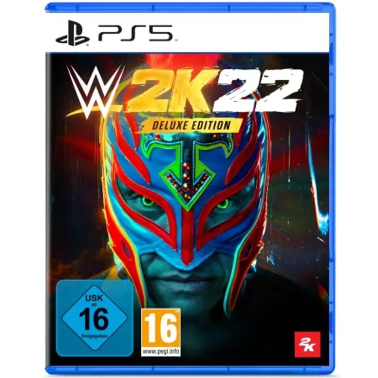 2K WWE 2K22 Deluxe - USK & PEGI - [Playstation 5], inkl. Undertaker Immortal Pack, Season Pass & exklusive DLC-Inhalte