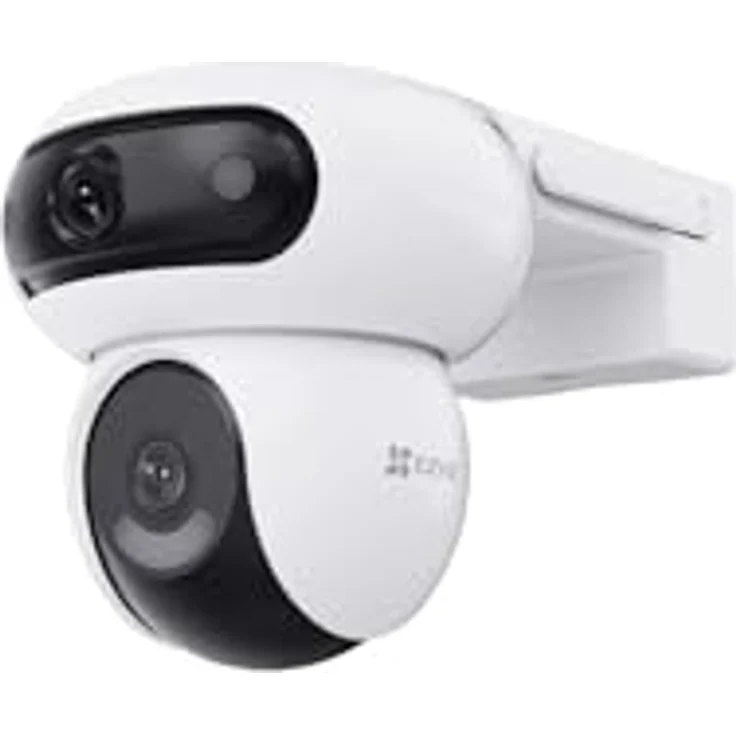 EZVIZ Überwachungskamera für den Außenbereich, IP, WLAN, 2K+/2K+, Doppelobjektiv mit Farb-Nachtsicht und bidirektionalem Audio H90 2K, Farbige Nachtsicht – Bild 1