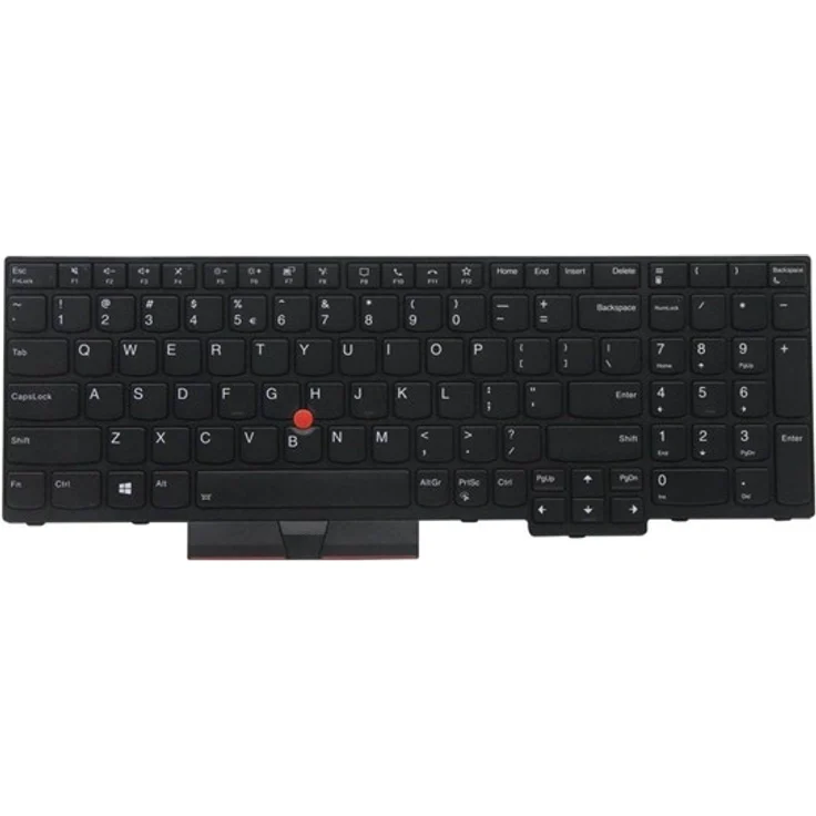 Lenovo Primax, Laptop Ersatztastatur mit Hintergrundbeleuchtung, Englisch, Schwarz für ThinkPad P15s Gen 1 20T4, 20T5