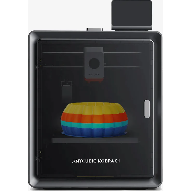 Anycubic Kobra S1 3D-Drucker, CoreXY-Design, High-Speed Druck, leise und benutzerfreundlich