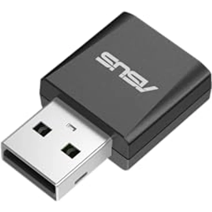 ASUS Nano Tri-Band BE6500 WiFi 7 USB Adapter (6GHz Band, 4096-QAM, Plug and Play, Windows 10 & 11 Kompatibilität) – Bild 1