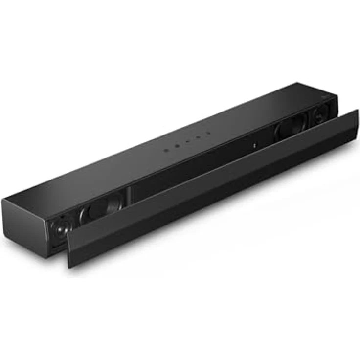 LG S20A 2.0ch Kompakte Soundbar mit 50W Leistung, Dolby Audio, AI Sound Pro, Bluetooth, HDMI ARC, Wandmontage möglich, schwarz – Bild 3