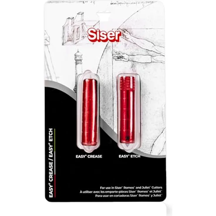 Siser Easy® Crease & Easy® Etch, Faltlinien- und Graviertools für Romeo®- und Juliet® Plotter