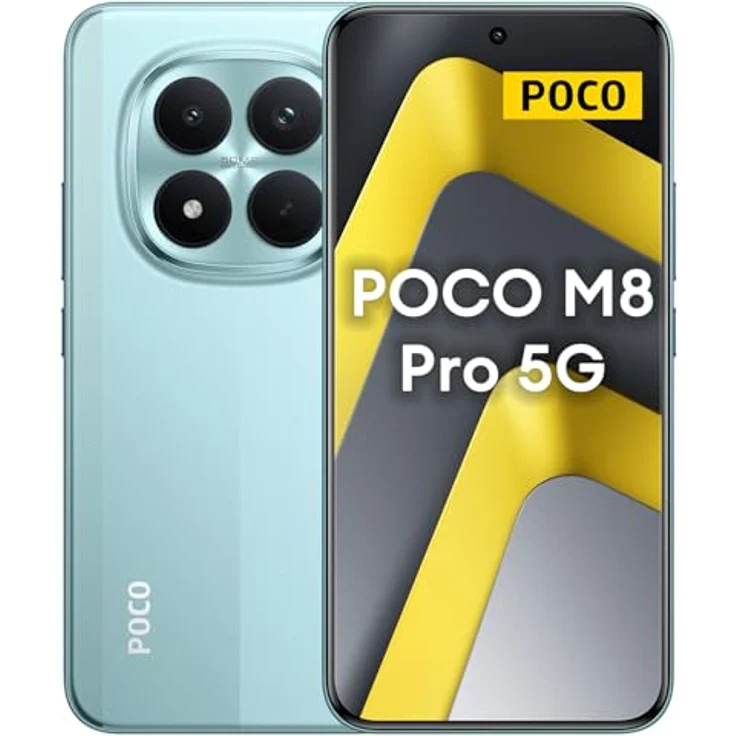 Xiaomi POCO M8 Pro 5G/12GB/512GB/Grün (512 GB, Green, 6.83", Dual SIM, 5G), Smartphone, Grün – Bild 1