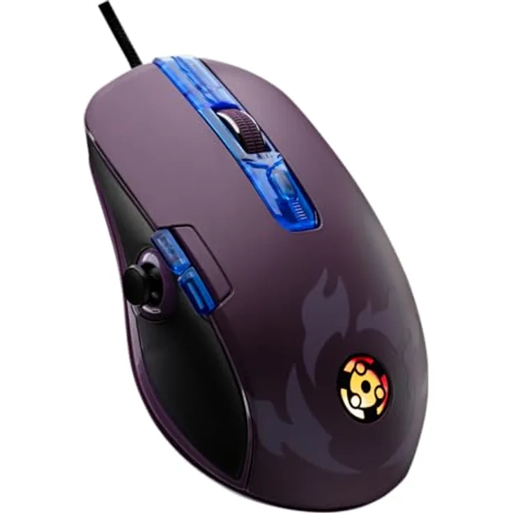 Lexip SOURIS MADARA DESIGN BY TSUME Kabelgebundene Maus, Naruto Shippuden Design